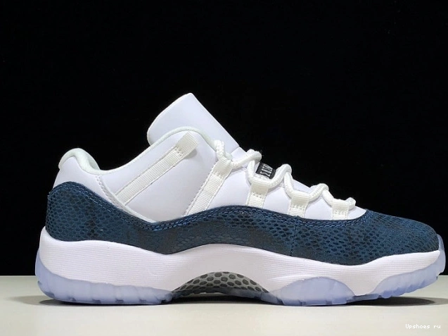 Low Jordan 'Blue 11 Snakeskin' CD6846-102 Air 0507